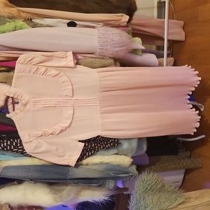 Pretty Pink Preppy Dress